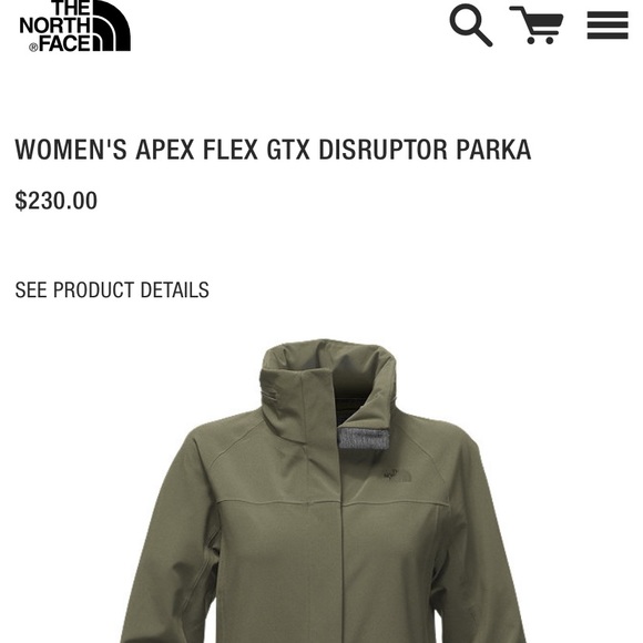 The North Face Apex Flex Wind/Waterproof Parka - Picture 9 of 12